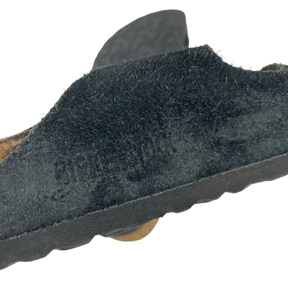 Birkenstock Arizona Suede Leather Sandals Black Size 38 Women’s 7-7.5 - Picture 10 of 15